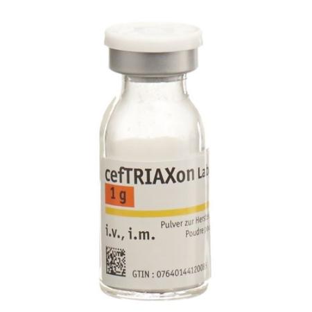 Ceftriaxone Labatec dry sub 1 g dia - PrimeCare Global