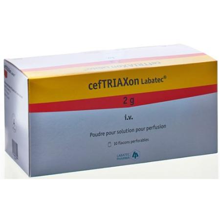 Ceftriaxone Labatec dry sub 2 g dia - PrimeCare Global