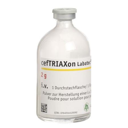 Ceftriaxone Labatec dry sub 2 g dia - PrimeCare Global