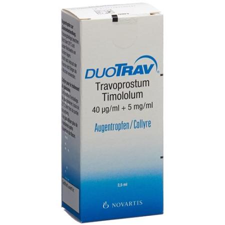 Duotrav Gtt Opht Fl 2.5ml - PrimeCare Global