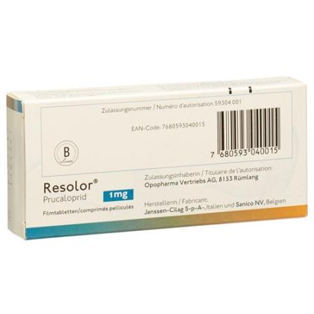 Resolor Filmtablet 1 mg 28 pcs - PrimeCare Global