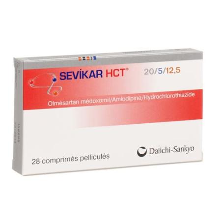 Sevikar HCT film tablets 20/5/12.5 mg 28 pcs - PrimeCare Global