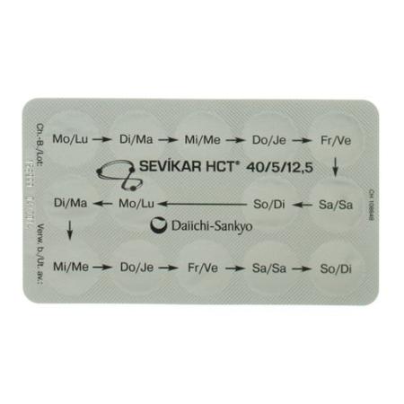 Sevikar HCT Filmtablet 40/5/12.5 mg 28 pcs - PrimeCare Global
