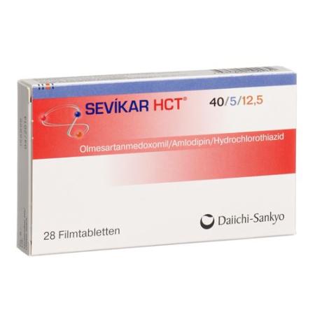 Sevikar HCT Filmtablet 40/5/12.5 mg 28 pcs - PrimeCare Global