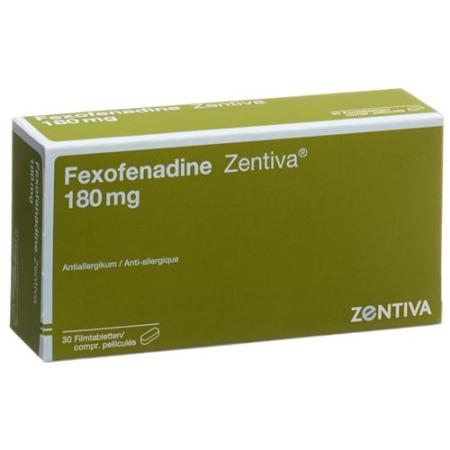 Fexofenadine Zentiva Filmtabl 180 mg 30 pcs - PrimeCare Global