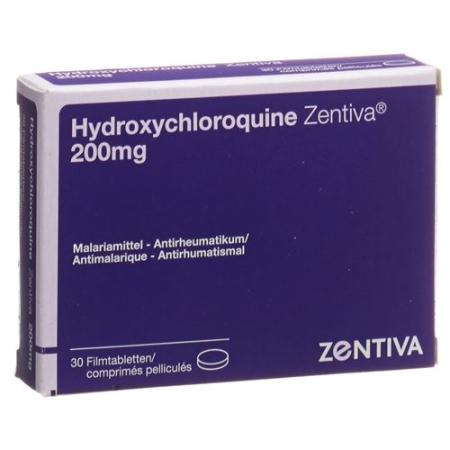 Hydroxychloroquine Zentiva Filmtabl 200 mg 30 pcs - PrimeCare Global