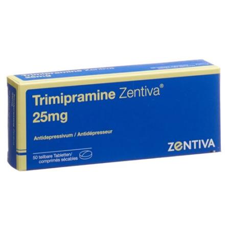 Trimipramine Zentiva Tabl 25 mg 50 pcs - PrimeCare Global