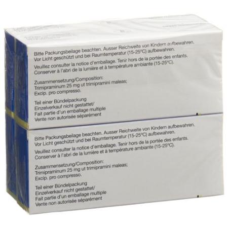 Trimipramine Zentiva Tabl 25 mg 200 pcs - PrimeCare Global