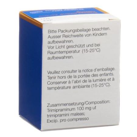 Trimipramine Zentiva Tabl 100 mg Ds 20 pcs - PrimeCare Global