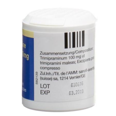 Trimipramine Zentiva Tabl 100 mg Ds 20 pcs - PrimeCare Global