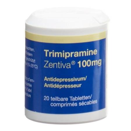 Trimipramine Zentiva Tabl 100 mg Ds 20 pcs - PrimeCare Global