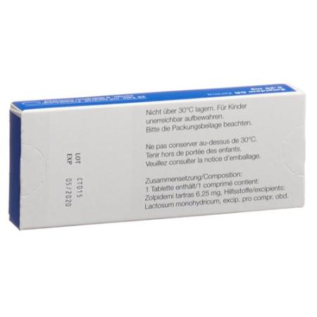 Zolpidem CR Zentiva Ret Tabl 6.25 mg 28 pcs - PrimeCare Global