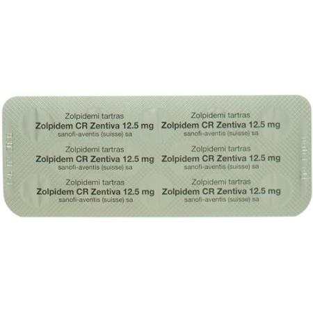 Zolpidem CR Zentiva Ret Tabl 12.5 mg 28 pcs - PrimeCare Global