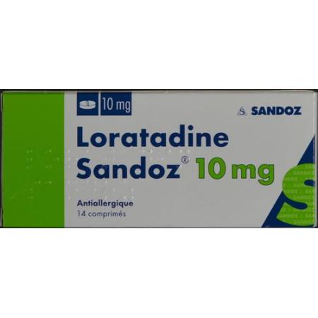 Loratadine Sandoz Tabl 10 mg 14 pcs - PrimeCare Global