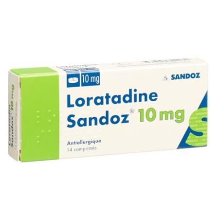 Loratadine Sandoz Tabl 10 mg 14 pcs - PrimeCare Global