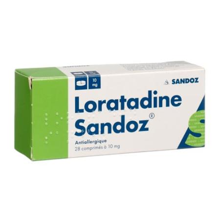 Loratadine Sandoz Tabl 10 mg 28 pcs - PrimeCare Global