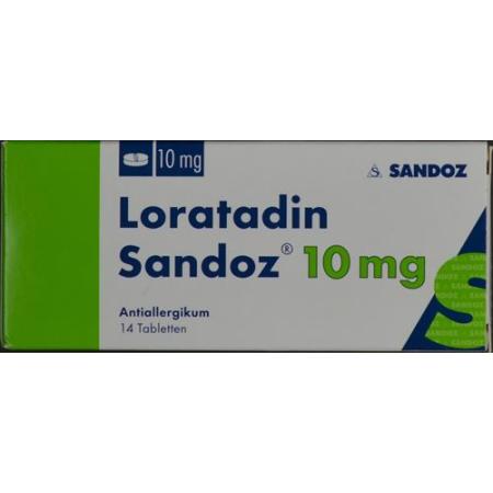 Loratadine Sandoz Tabl 10 mg 42 pcs - PrimeCare Global