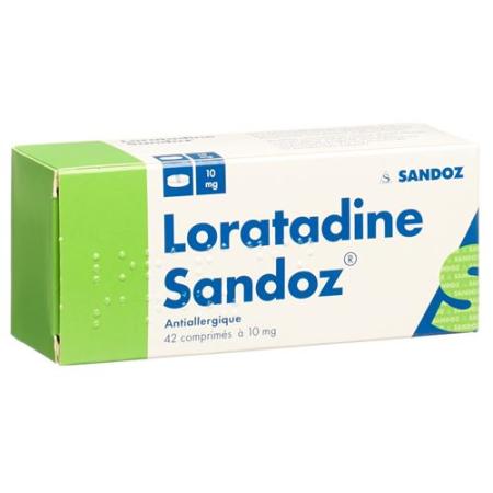 Loratadine Sandoz Tabl 10 mg 42 pcs - PrimeCare Global