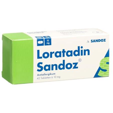 Loratadine Sandoz Tabl 10 mg 42 pcs - PrimeCare Global