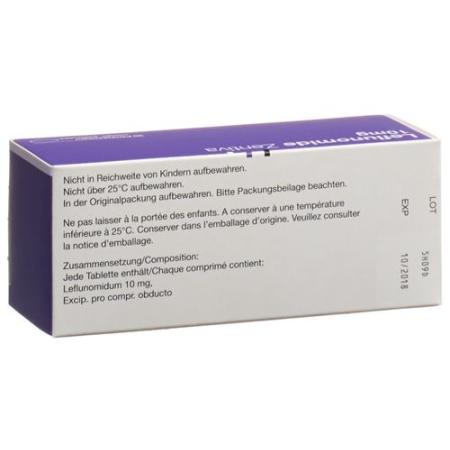 Leflunomide Zentiva Filmtabl 10 mg 30 pcs - PrimeCare Global
