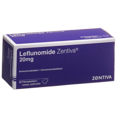 Leflunomide Zentiva Filmtabl 20 mg 30 pcs - PrimeCare Global