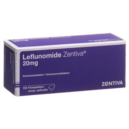 Leflunomide Zentiva Filmtabl 20 mg 100 pcs - PrimeCare Global
