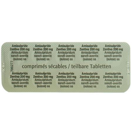 Amisulpride Zentiva Tabl 200 mg 30 pcs - PrimeCare Global