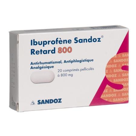 Ibuprofen Sandoz Ret Filmtabl 800 mg 20 pcs - PrimeCare Global