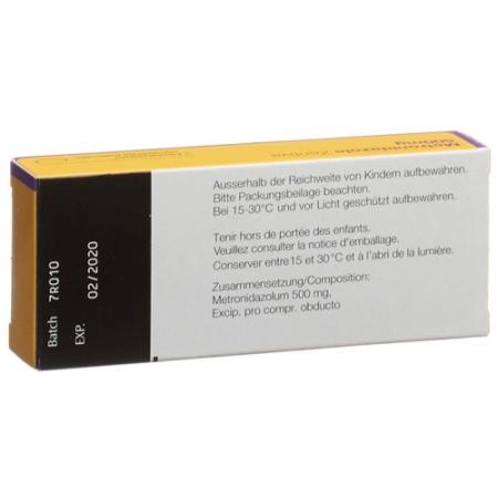 Metronidazole Zentiva Tricho Filmtabl 500 mg 4 pcs - PrimeCare Global