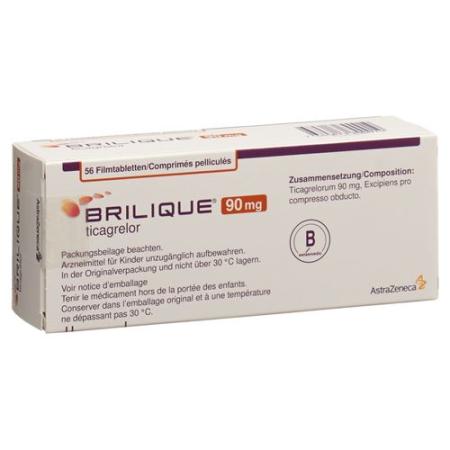 Brilique Filmtablet 90 mg 168 pcs - PrimeCare Global