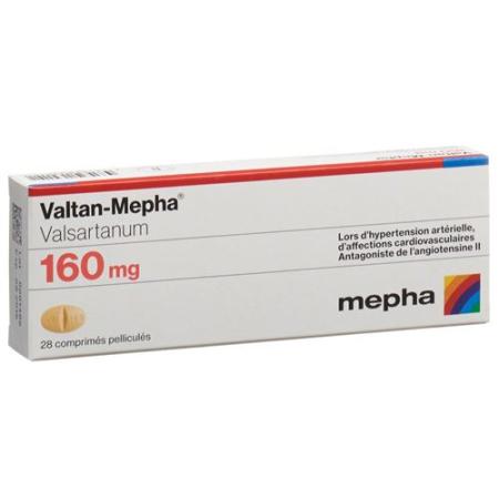 Valtan-Mepha Filmtabl 160 mg 28 pcs - PrimeCare Global