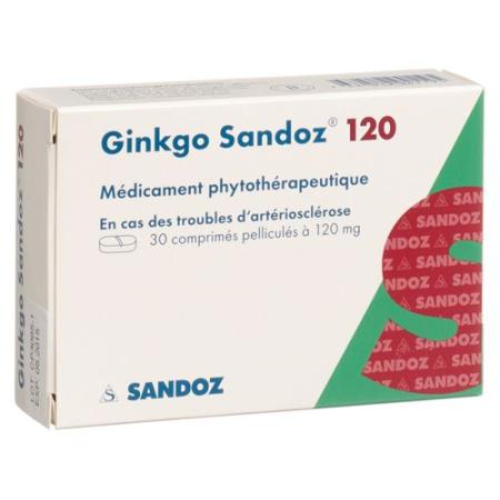 Ginkgo Sandoz Filmtablet 120 mg 30 pcs - PrimeCare Global