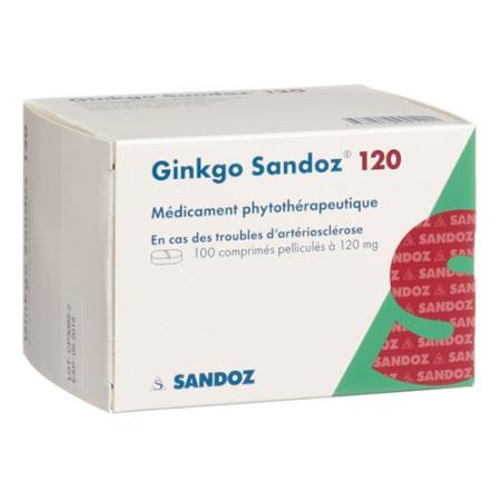 Ginkgo Sandoz Filmtablet 120 mg 100 pcs - PrimeCare Global