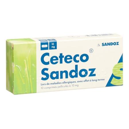 Ceteco Sandoz film-coated tablets 10 mg 10 pcs - PrimeCare Global