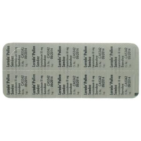 Lorado Pollen Sandoz tablets 10 mg 10 pcs - PrimeCare Global