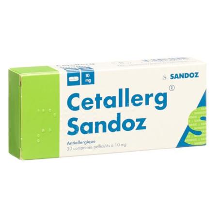 Cetallerg Sandoz Filmtabl 10 mg 30 pcs - PrimeCare Global
