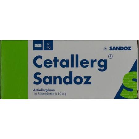 Cetallerg Sandoz Filmtabl 10 mg 50 pcs - PrimeCare Global