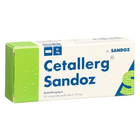 Cetallerg Sandoz Filmtabl 10 mg 50 pcs - PrimeCare Global
