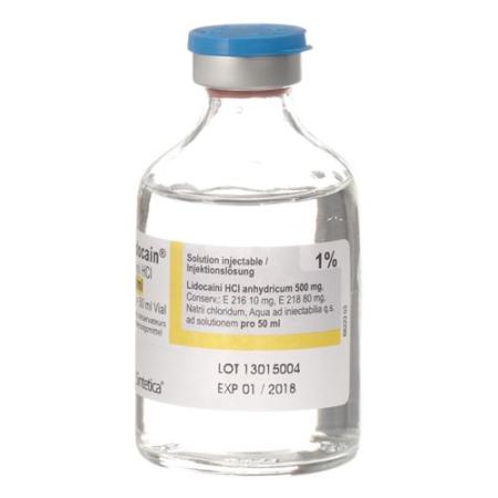 Rapidocaine 1% Inj Los 500mg/50ml Vial 50ml - PrimeCare Global