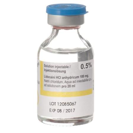 Rapidocain 0.5% Inj L&ouml;s 100 mg/20ml without preservatives Vi - PrimeCare Global