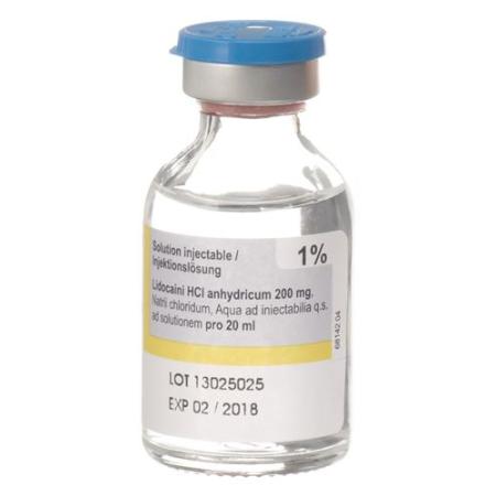 Rapidocain 1% Inj L&ouml;s 200 mg/20ml without preservatives vial - PrimeCare Global