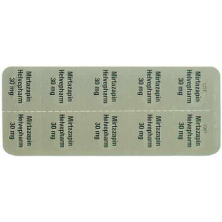 Mirtazapine Helvepharm Filmtabl 30 mg 10 pcs - PrimeCare Global