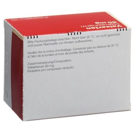 Valsartan Helvepharm Filmtabl 80 mg 98 pcs - PrimeCare Global
