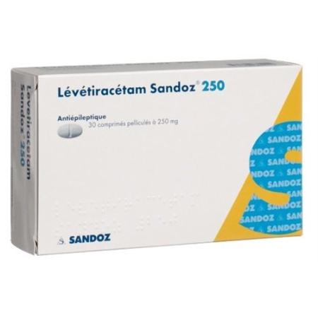 Levetiracetam Sandoz Filmtabl 250 mg 30 pcs - PrimeCare Global