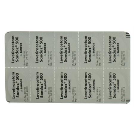 Levetiracetam Sandoz Filmtabl 500 mg 20 pcs - PrimeCare Global