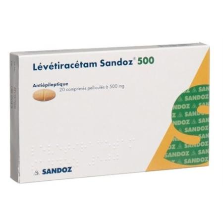 Levetiracetam Sandoz Filmtabl 500 mg 20 pcs - PrimeCare Global