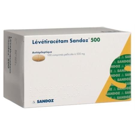 Levetiracetam Sandoz Filmtabl 500 mg 100 pcs - PrimeCare Global