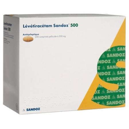 Levetiracetam Sandoz Filmtabl 500 mg 200 pcs - PrimeCare Global