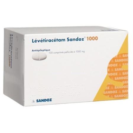Levetiracetam Sandoz film tablets 1000 mg 100 pcs - PrimeCare Global