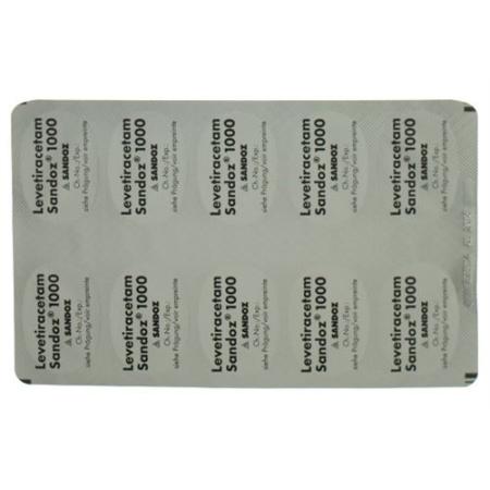 Levetiracetam Sandoz film tablets 1000 mg 100 pcs - PrimeCare Global